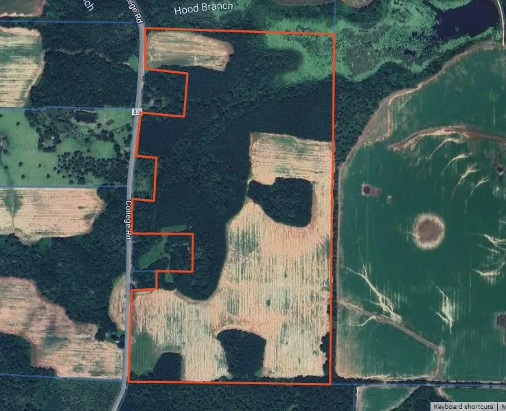 Aerial Plat of the Pittman Tract